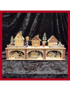 Snowy City Scene
