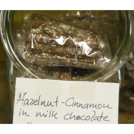 Hazelnut Cinnamon in Milk Chocolate