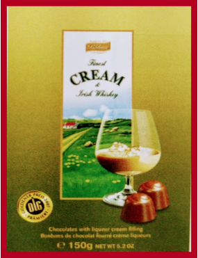 Irish Cream filled Chocolate