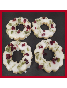 Orange Cranberry Wreath