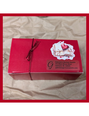 1 Dozen Truffles in a red box