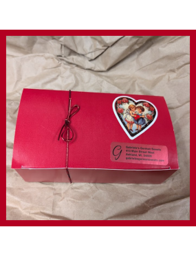 2 Dozen Truffles in a red box